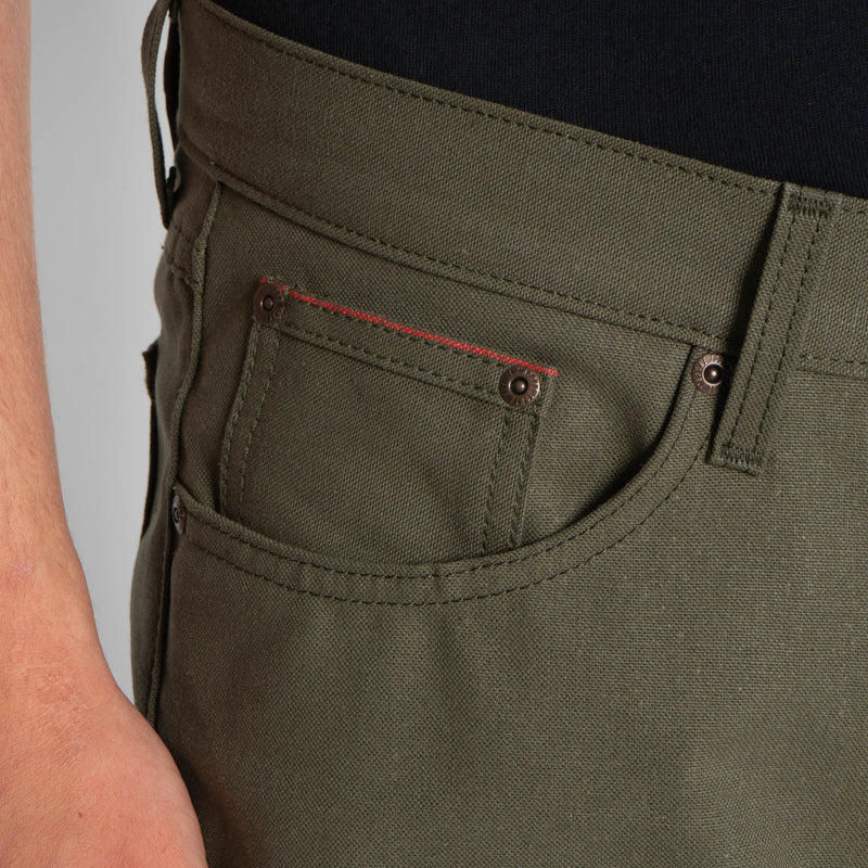 True Guy - Army Green Duck Selvedge