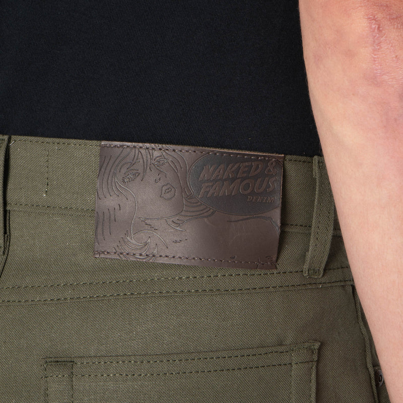 True Guy - Army Green Duck Selvedge