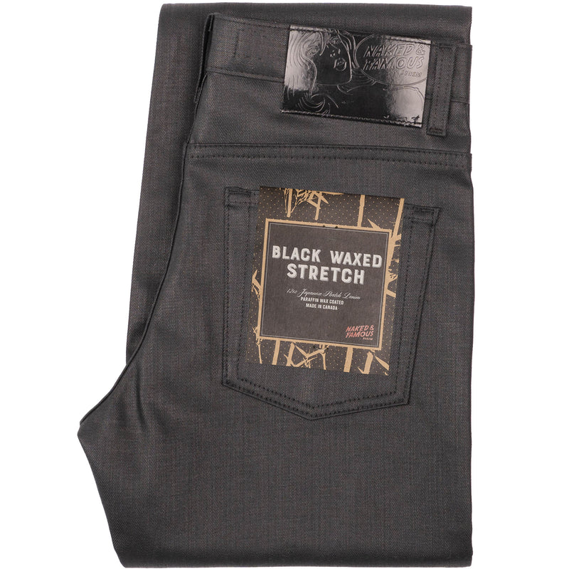 Groovy Guy - Wax Coated Black Stretch