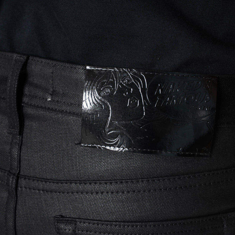 Weird Guy - Wax Coated Black Stretch