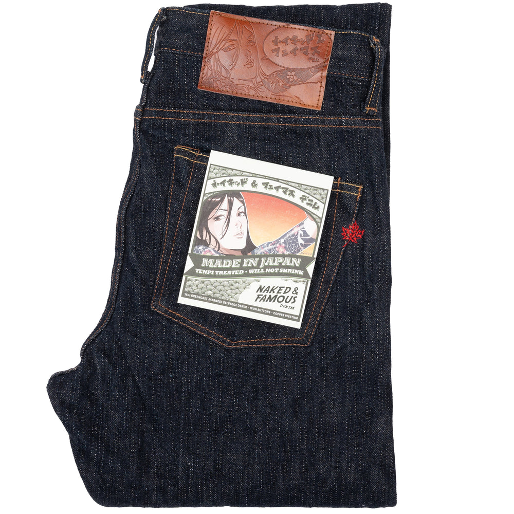 Super Guy - MIJ12 - Aomidori Selvedge by Naked & Famous Denim