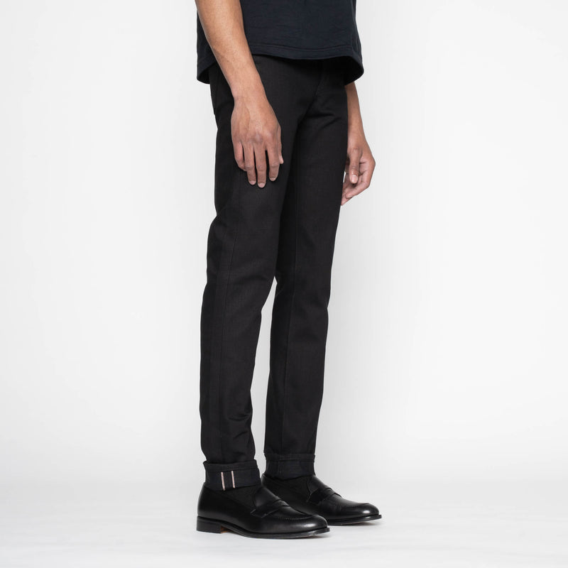 Super Guy - Solid Black Selvedge