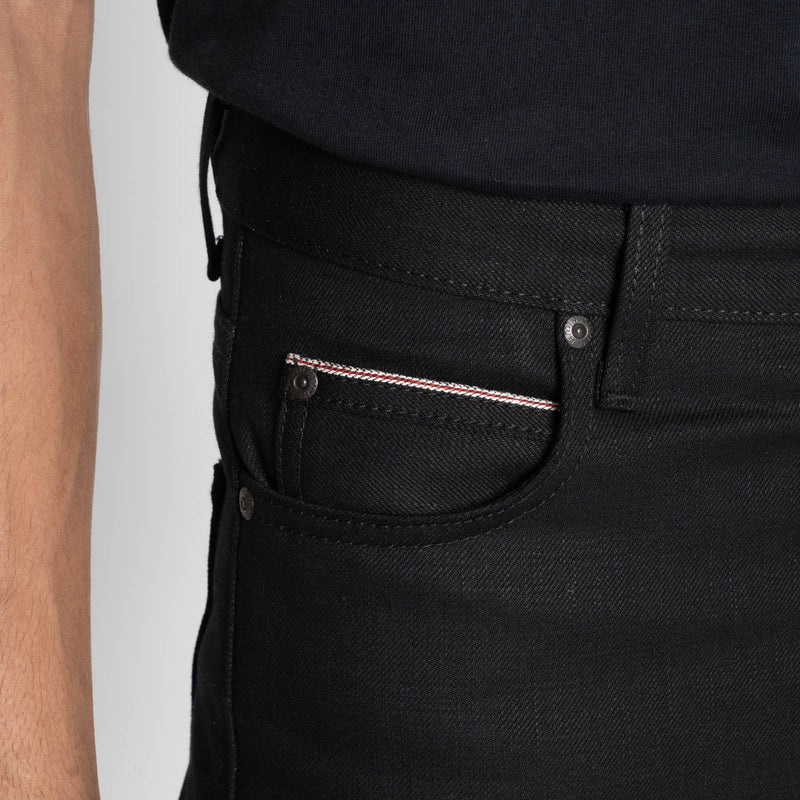 Super Guy - Solid Black Selvedge
