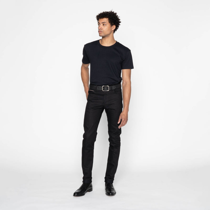Super Guy - Solid Black Selvedge