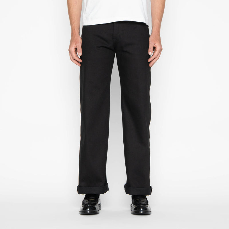 Strong Guy - Solid Black Selvedge