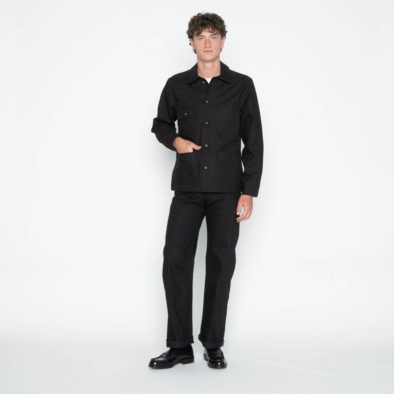 Strong Guy - Solid Black Selvedge