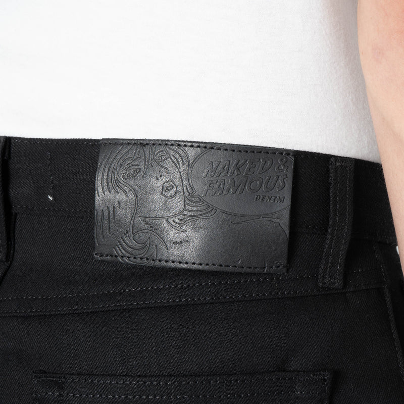 True Guy - Solid Black Selvedge