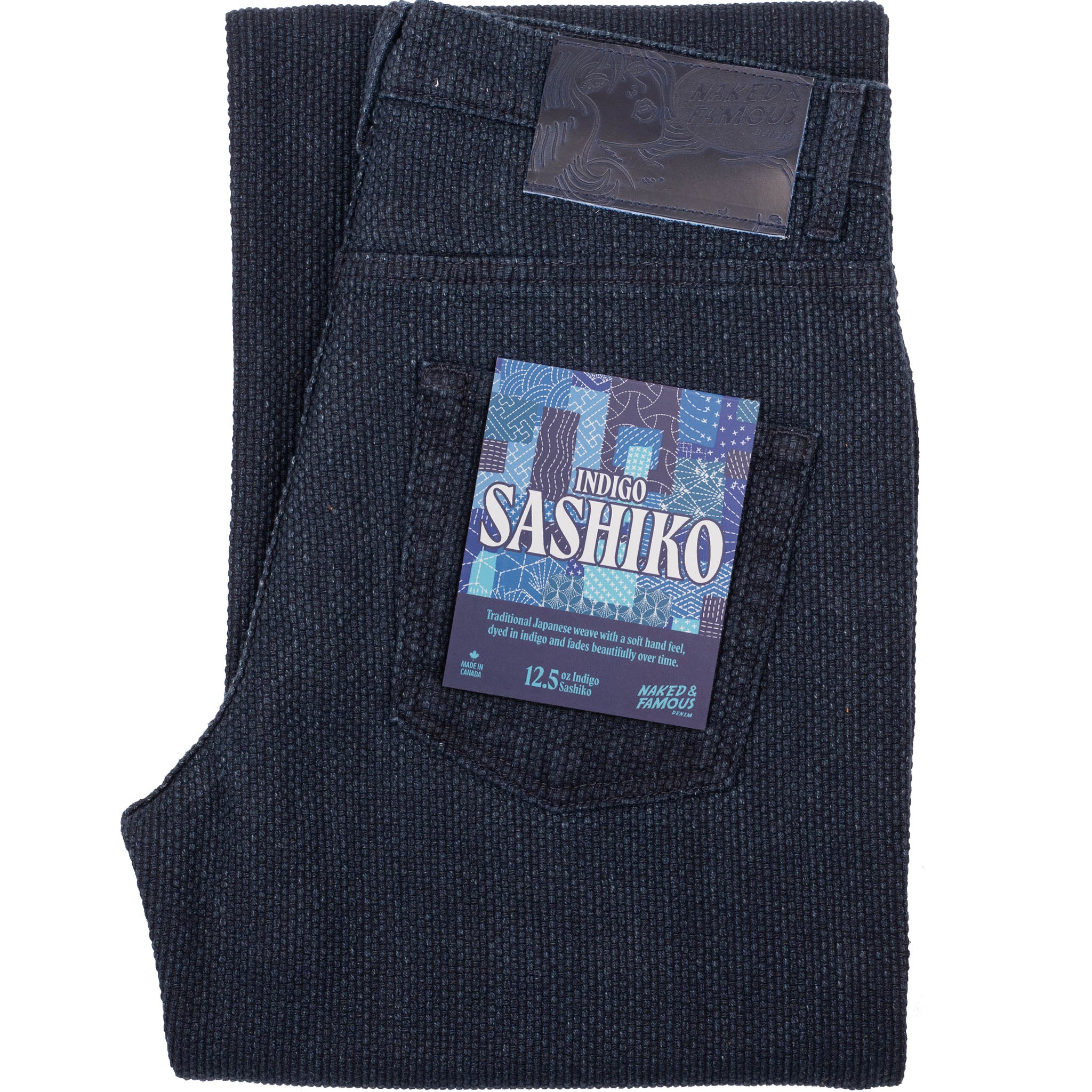 Strong Guy - Indigo Sashiko by Naked & Famous Denim