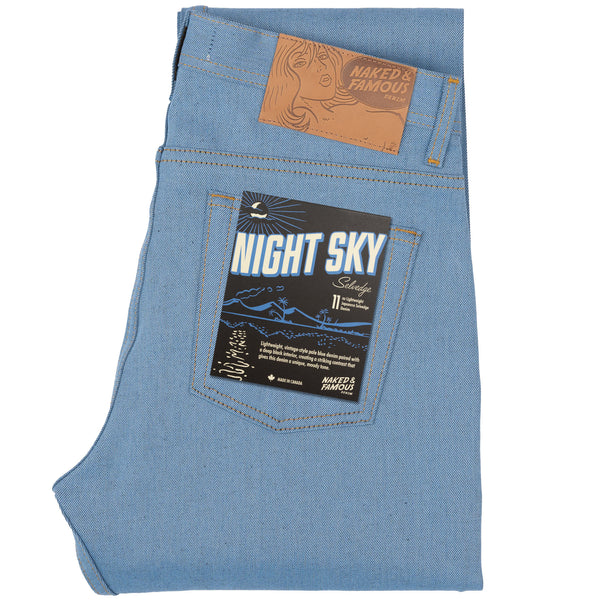 Weird Guy - Night    Sky    Selvedge