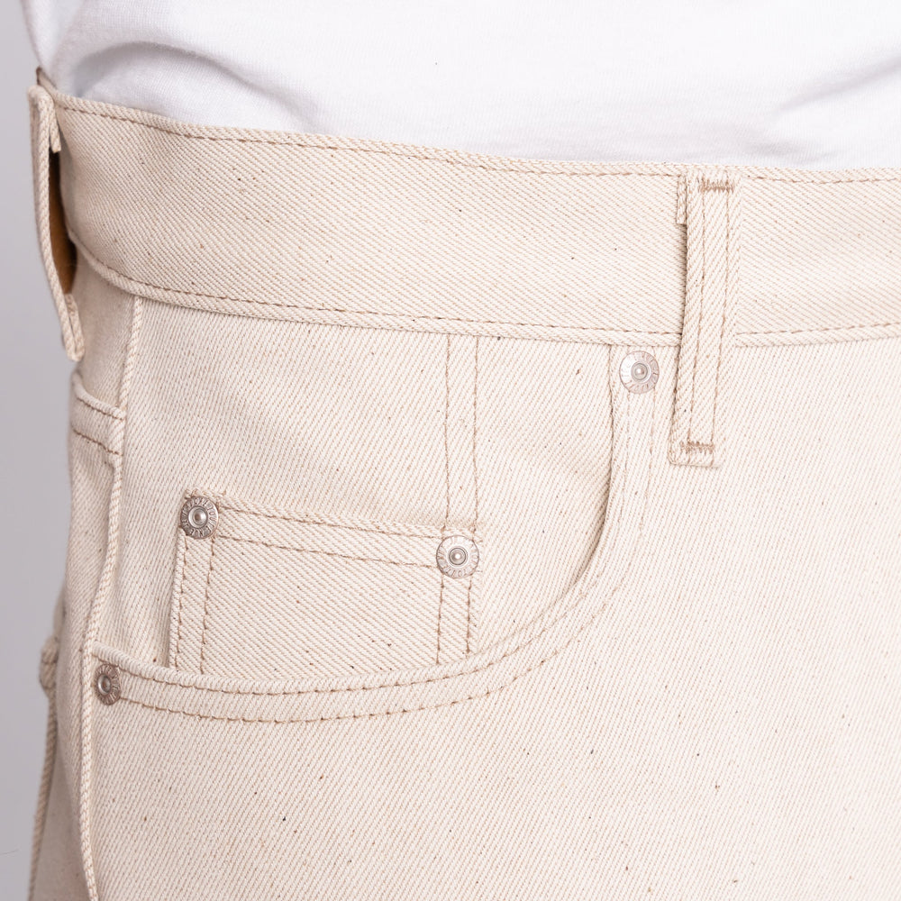 Easy Guy - All Natural Ecru Foxfibre® Selvedge by Naked & Famous Denim