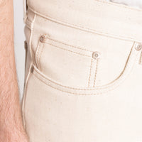 True Guy - All Natural Ecru Foxfibre® Selvedge