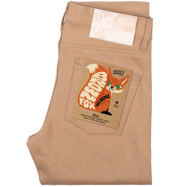 Super Guy -  Brown Fox Selvedge - Brown