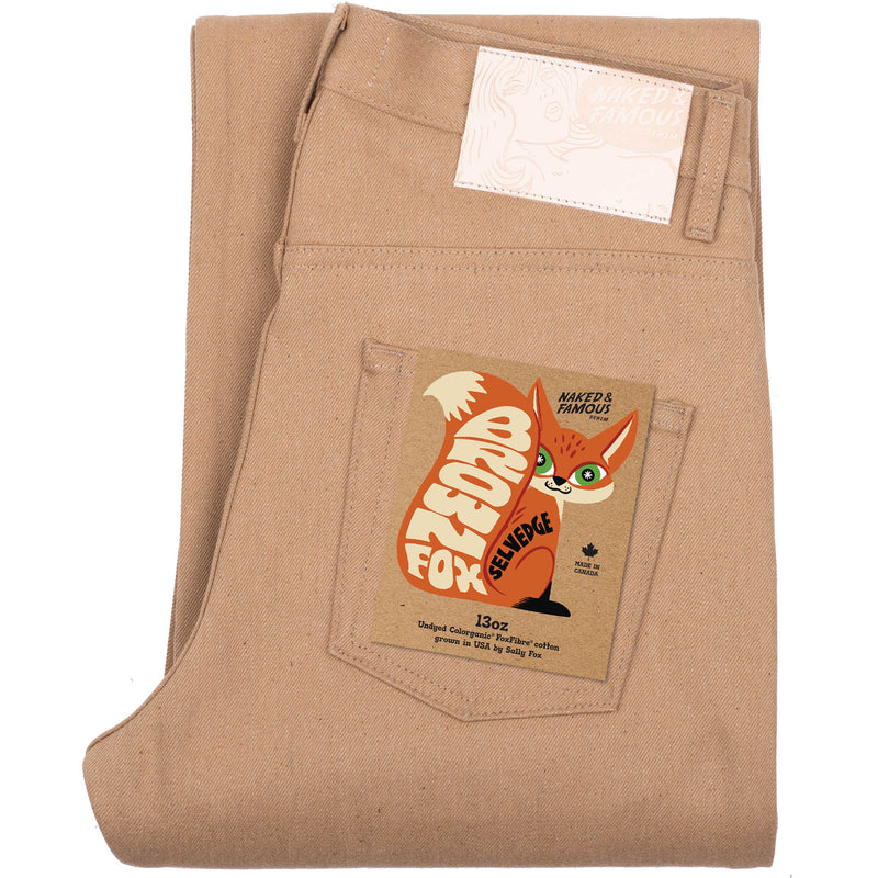 Strong Guy -  Brown Fox Selvedge - Brown