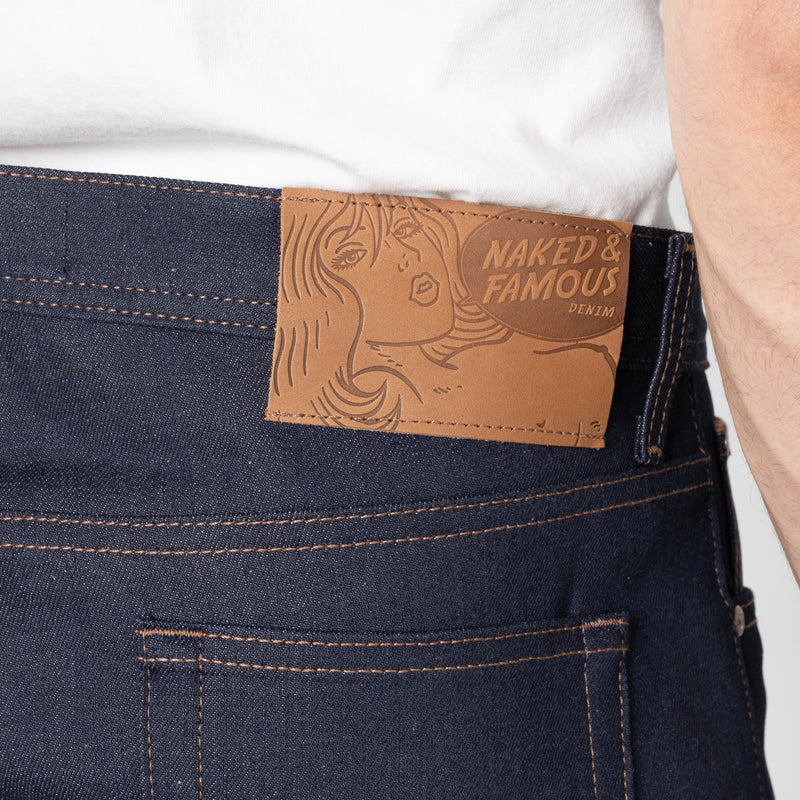 Weird Guy - Coffee Dye Selvedge - Indigo