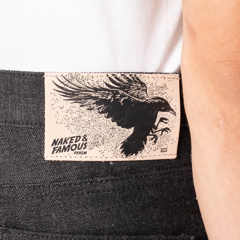 Super Guy - Yatagarasu Selvedge - Black