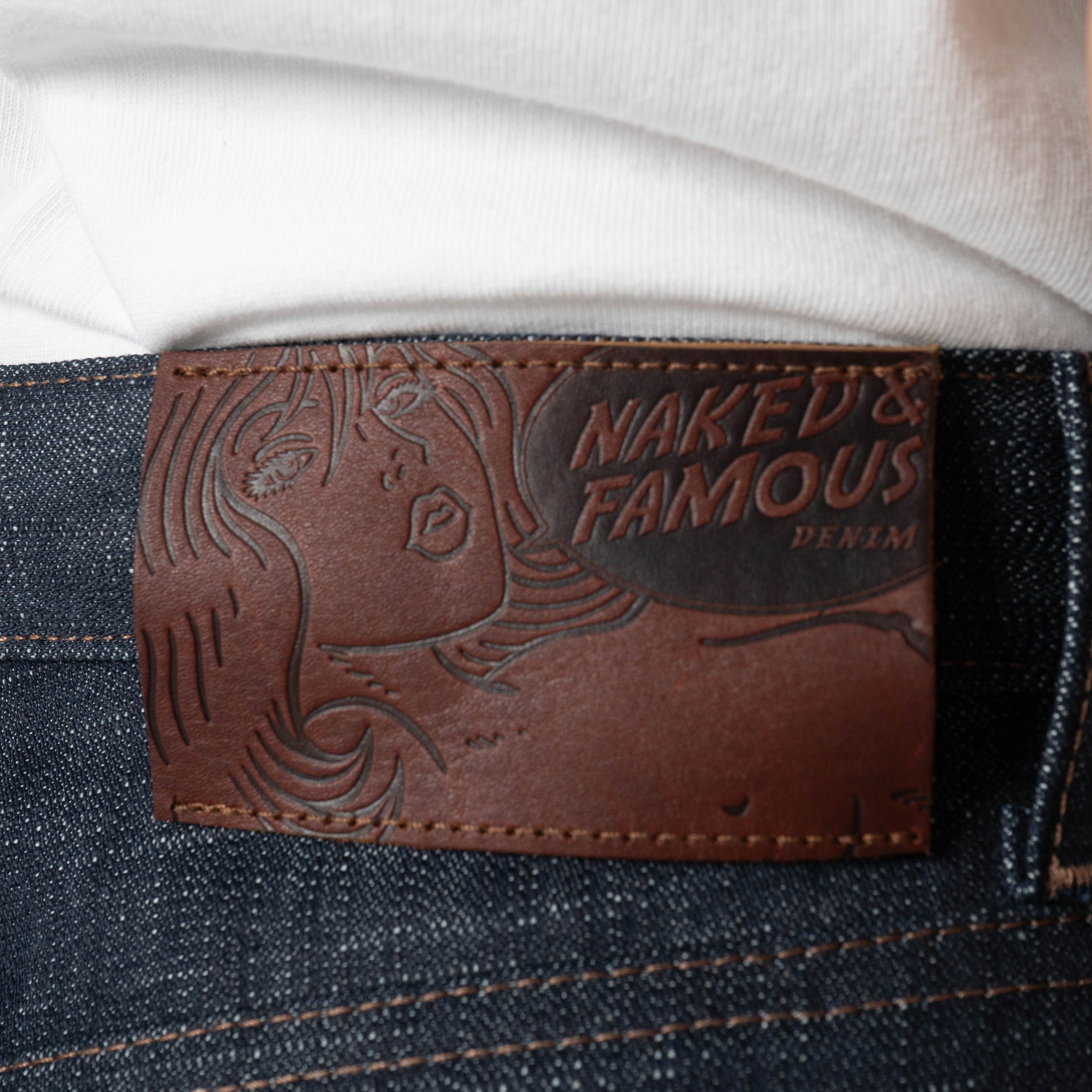 Strong Guy - Greencast Stretch Selvedge by Naked & Famous Denim