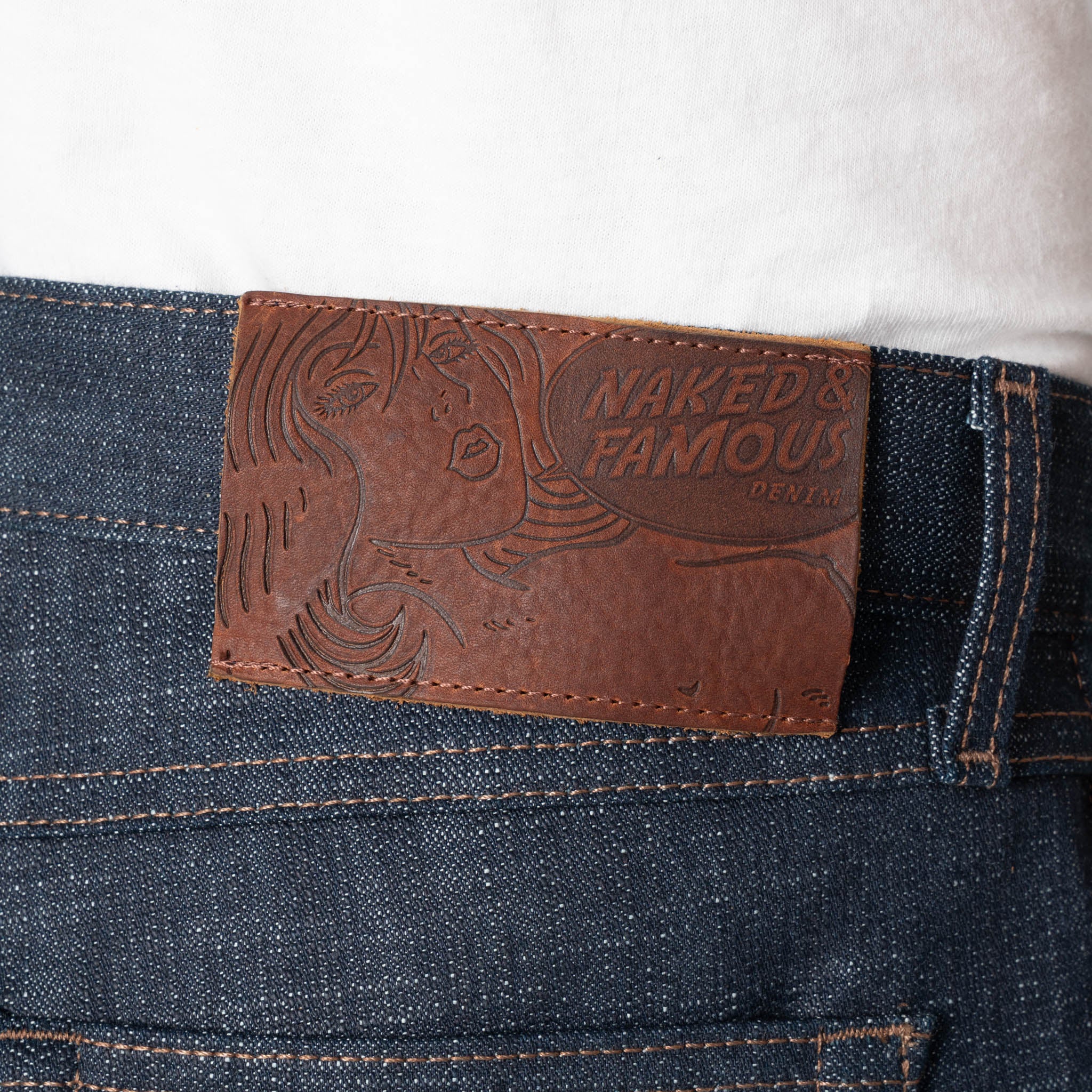 True Guy - Greencast Stretch Selvedge by Naked & Famous Denim