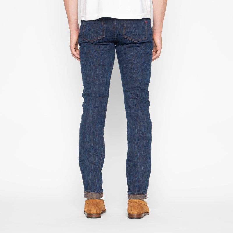Super Guy - MIJ15 - Hand Dyed Natural Indigo x Kakishibu Intangible Cultural Treasure Selvedge Denim