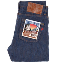 Super Guy - MIJ15 - Hand Dyed Natural Indigo x Kakishibu Intangible Cultural Treasure Selvedge Denim