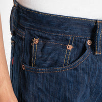 Weird Guy - MIJ15 - Hand Dyed Natural Indigo Kakishibu Intangible Cultural Treasure Selvedge Denim