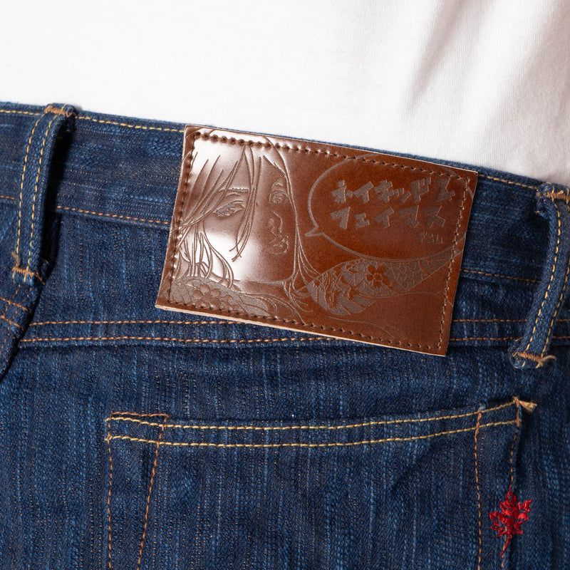 Weird Guy - MIJ15 - Hand Dyed Natural Indigo Kakishibu Intangible Cultural Treasure Selvedge Denim