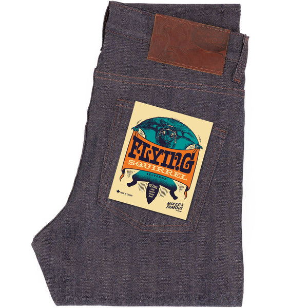 Super Guy - Flying Squirrel Selvedge - Indigo