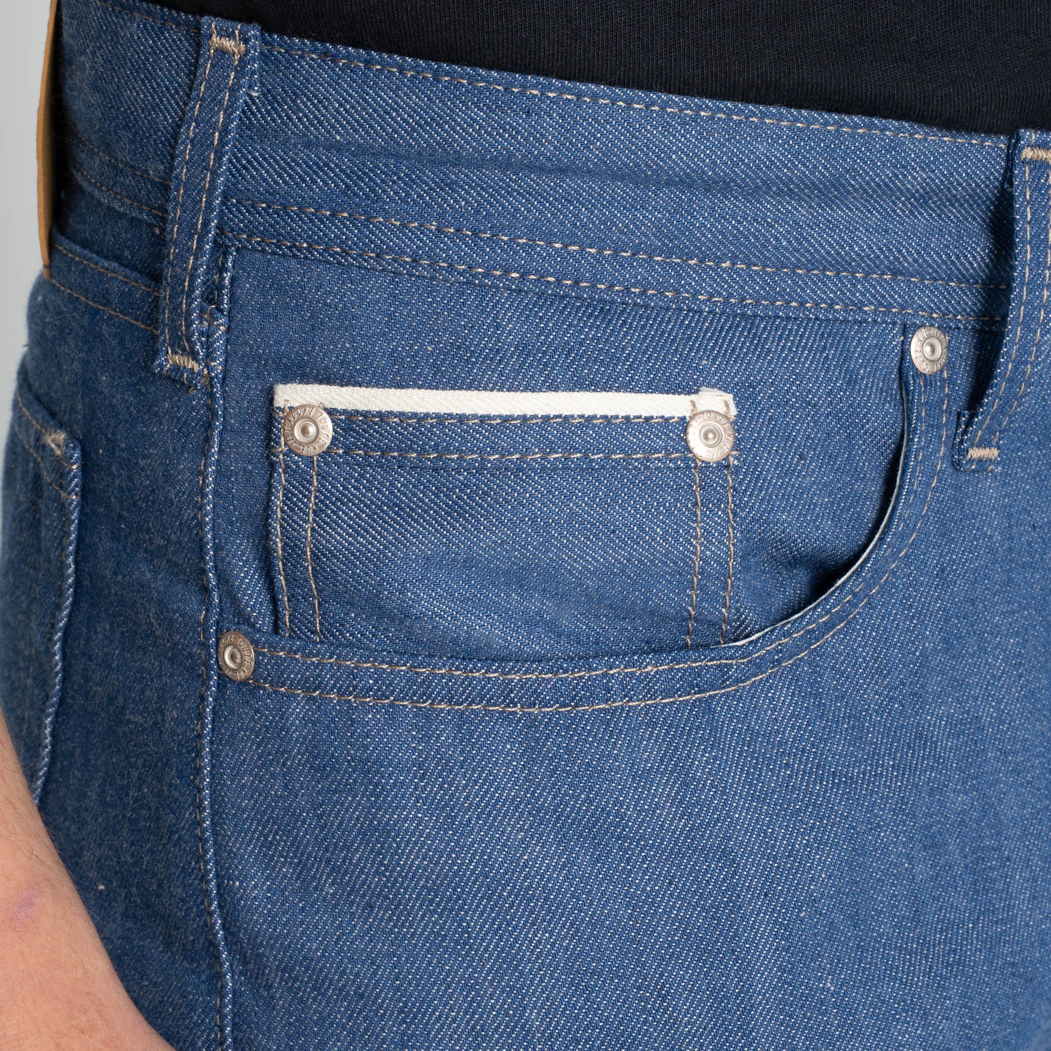 Weird Guy - The Cat’s Pyjamas Selvedge - Blue by Naked & Famous Denim