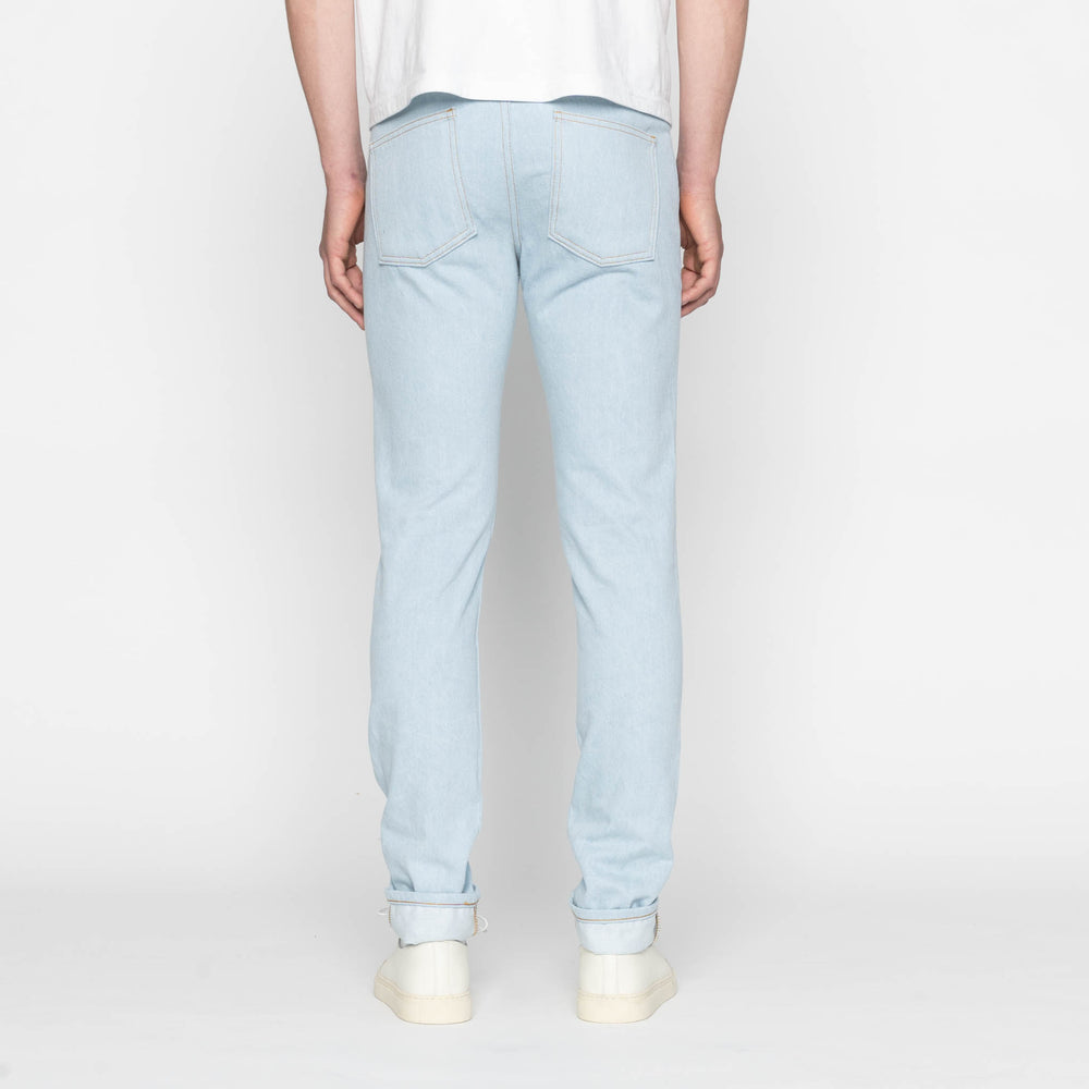 Super Guy - Secret Agent Denim - Bleach Blue by Naked & Famous Denim