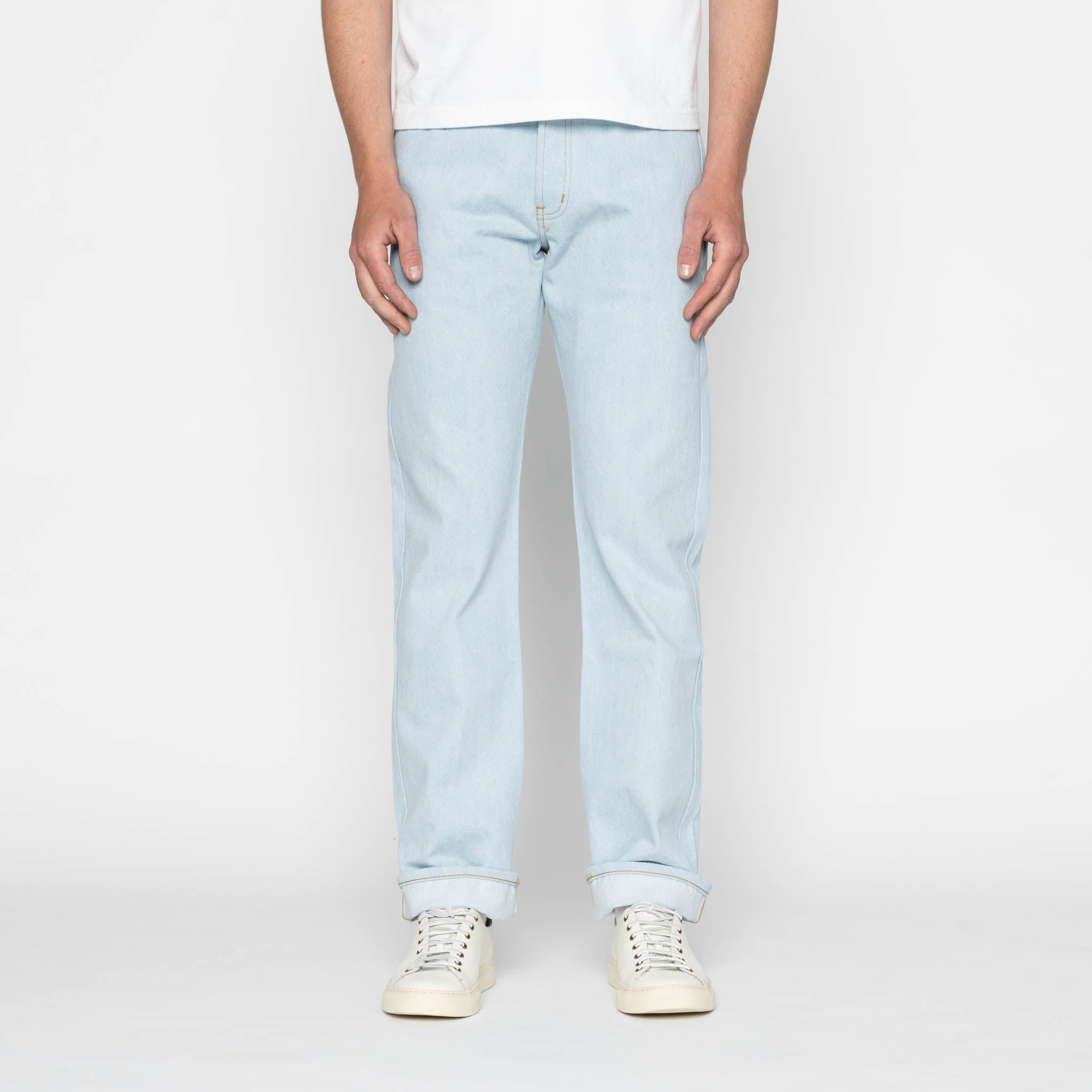 True Guy - Secret Agent Denim - Bleach Blue by Naked & Famous Denim