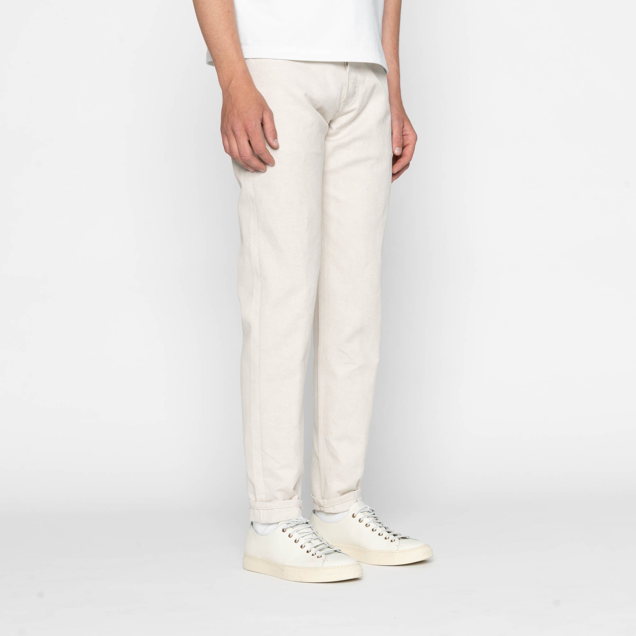 Easy Guy - Tabi Selvedge - Off White by Naked & Famous Denim