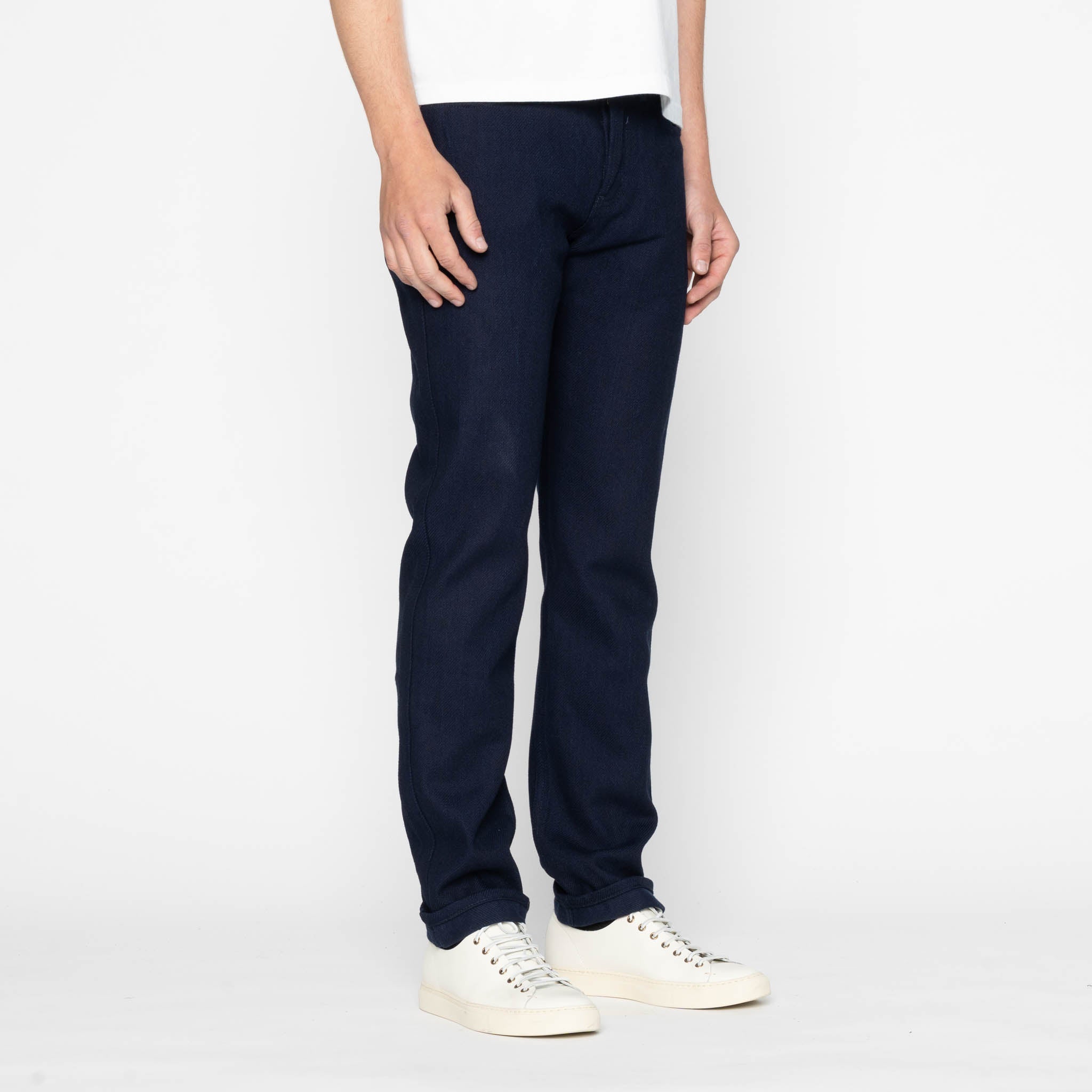 Weird Guy - Maekake Dobby - Indigo by Naked & Famous Denim