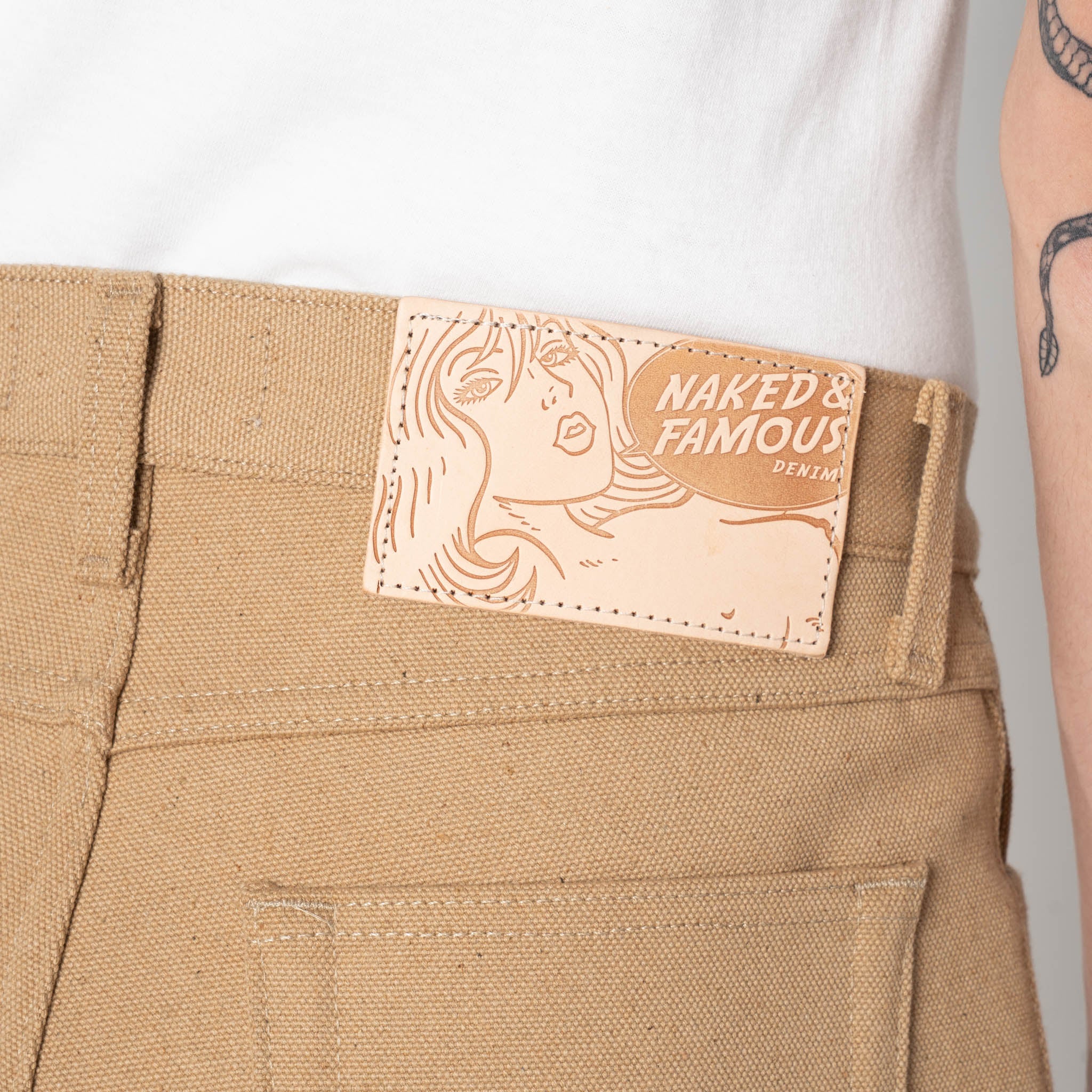 True Guy - Fat Fox Selvedge - Brown by Naked & Famous Denim