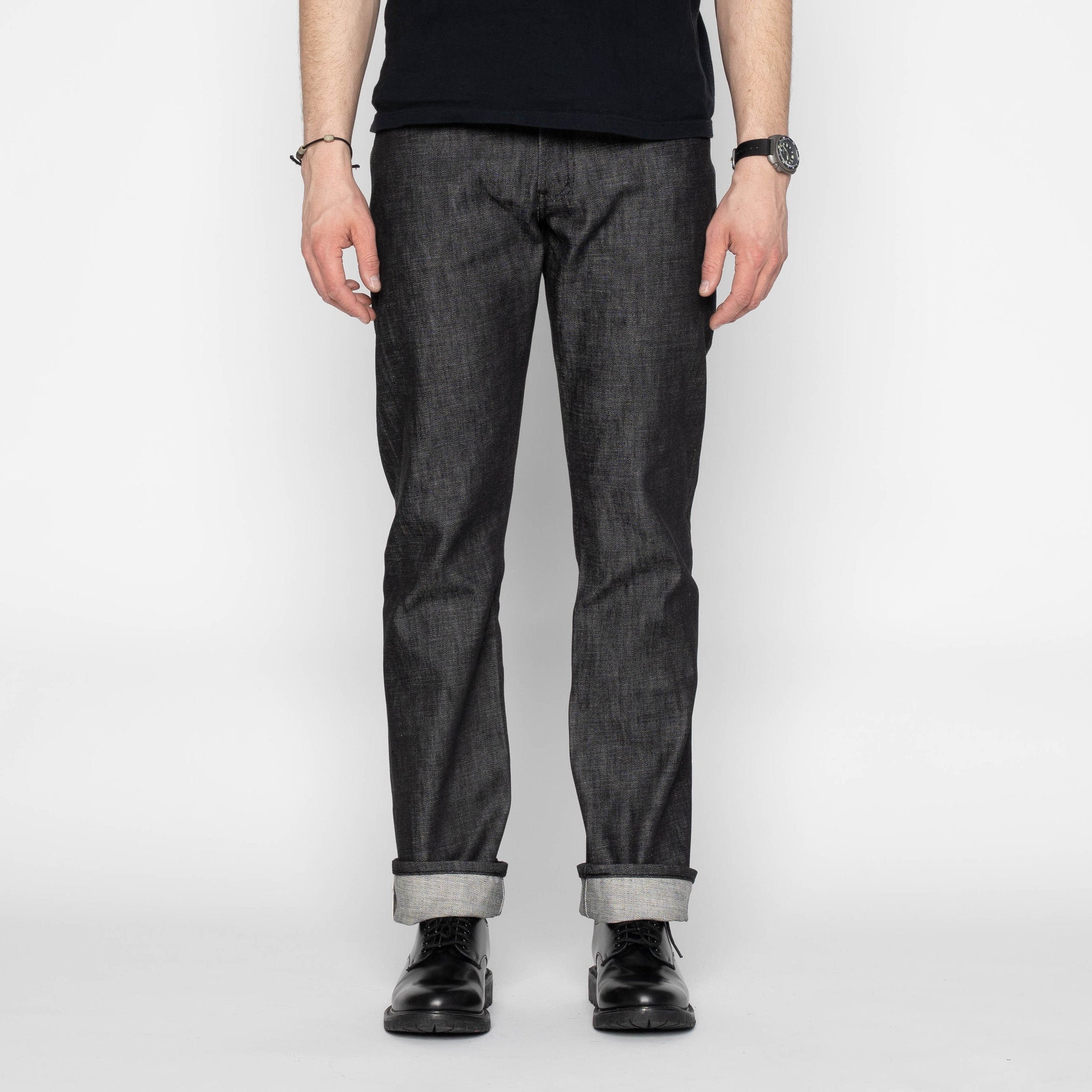 True Guy - Super Sexy Selvedge - Black by Naked & Famous Denim