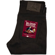 Weird Guy - Blood Brothers Selvedge - Indigo x Black by Naked & Famous Denim