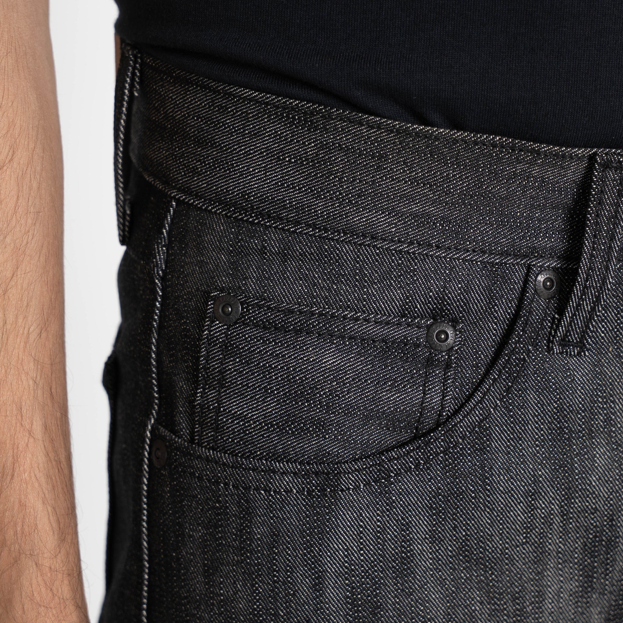 True Guy  -  Double Capsule - Black Warp / White Weft Selvedge