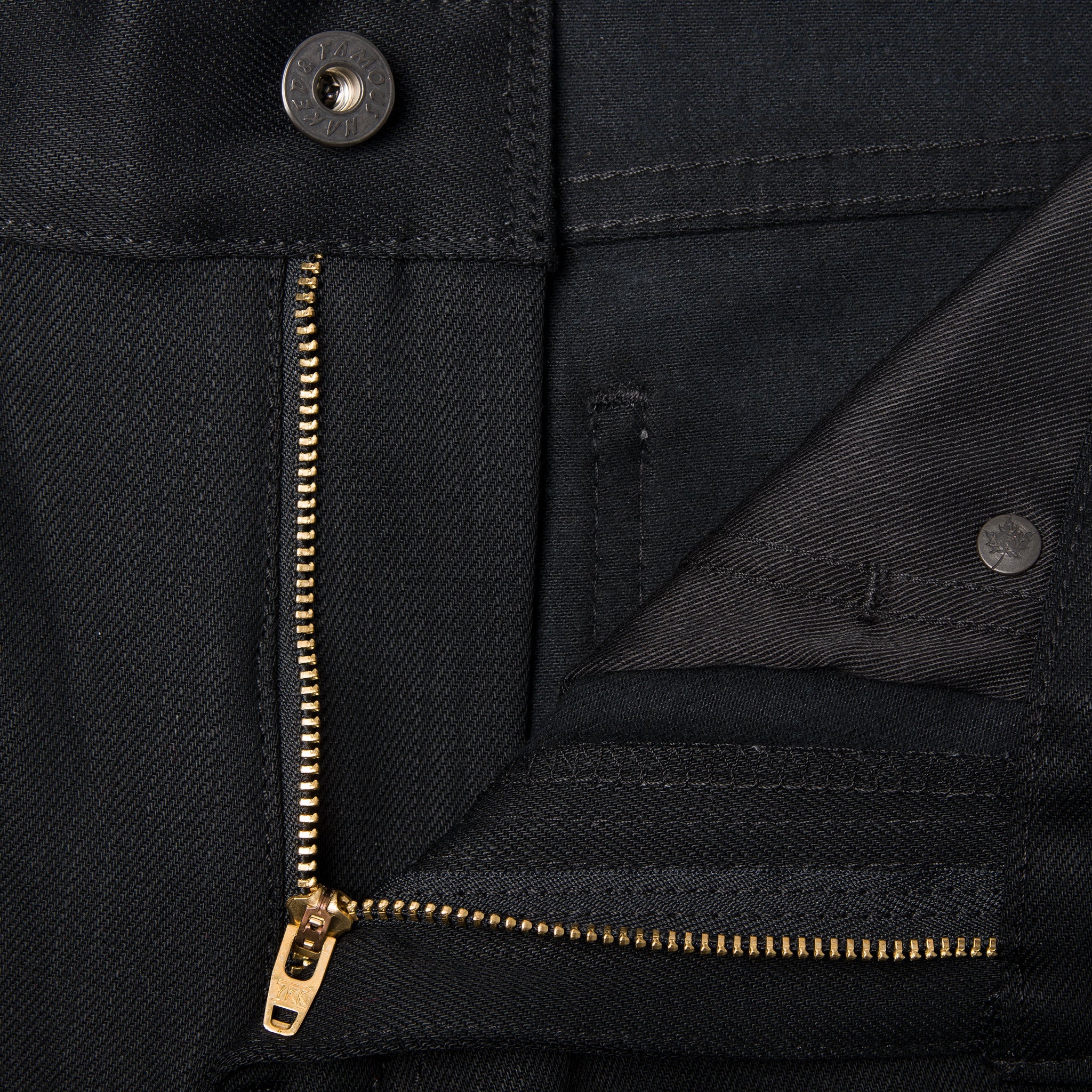 Super Guy - Black Cashmere by Naked & Famous Denim