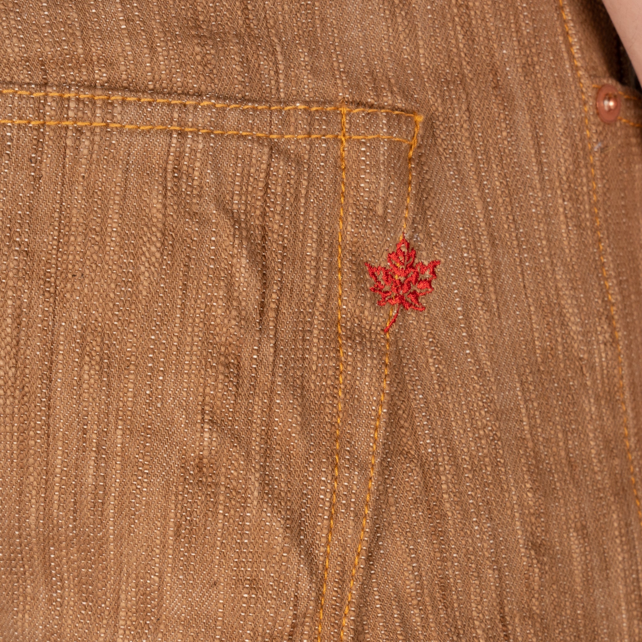 Weird Guy - MIJ11 - Tokushima Hand Dyed Kakishibu Selvedge by Naked & Famous Denim