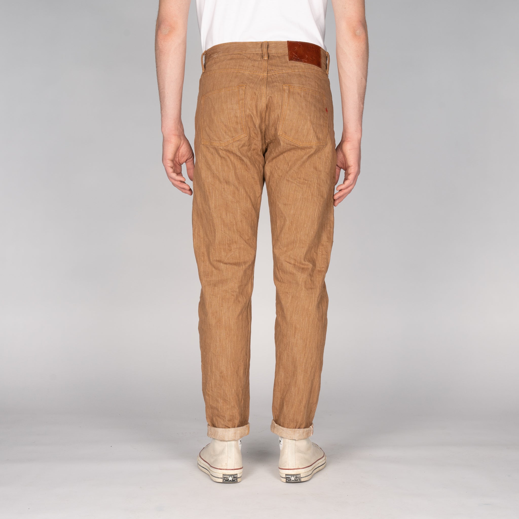 Easy Guy - MIJ11 - Tokushima Hand Dyed Kakishibu Selvedge by Naked & Famous Denim