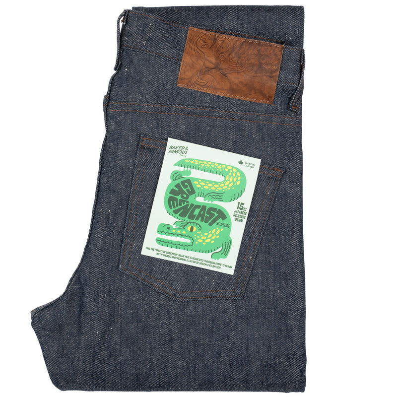 Super Guy - Greencast Slub Selvedge