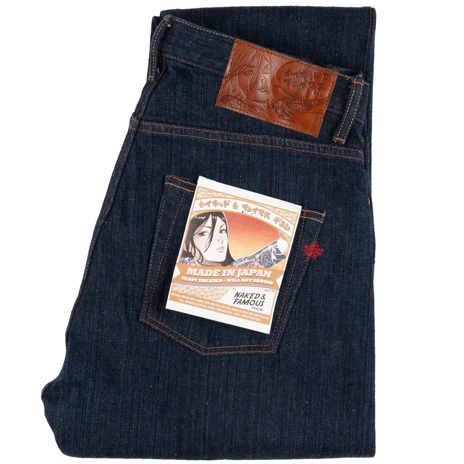 Easy Guy - MIJ9 - "Tennen Ai" Natural Indigo Slub Selvedge by Naked & Famous Denim