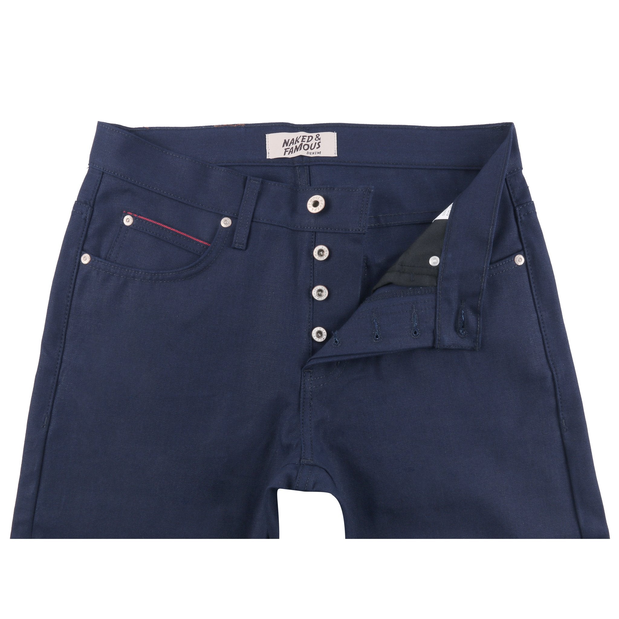 Super Guy - Indigo Duck Canvas Selvedge by Naked & Famous Denim