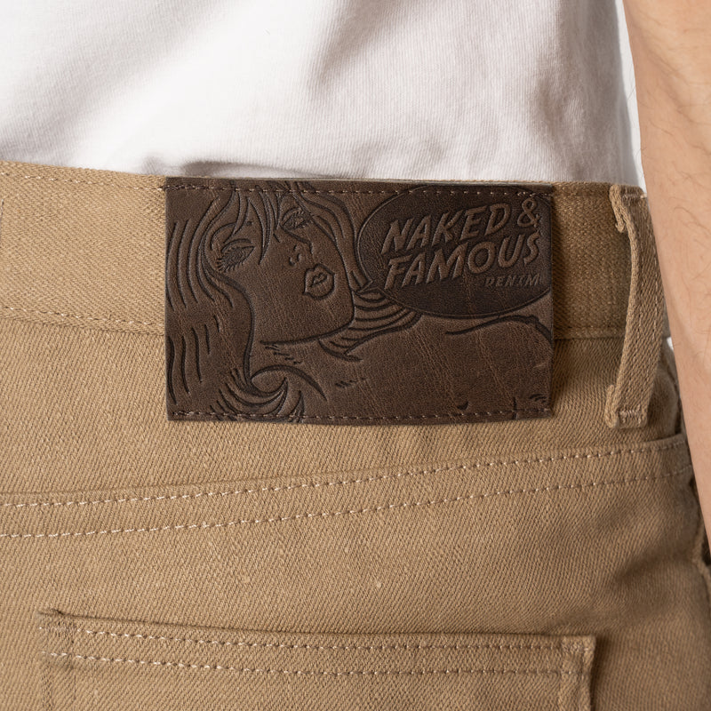 Super Guy - Camel Slub Selvedge