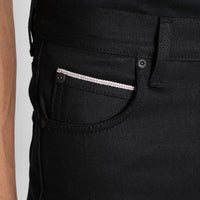 Super Guy - Black Cobra Stretch Selvedge