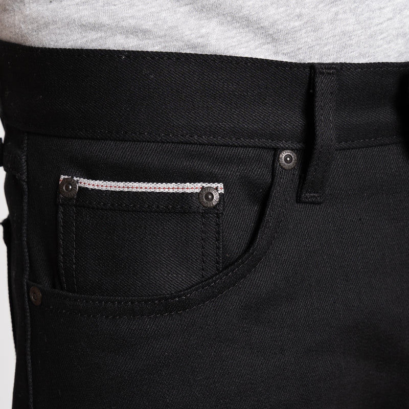 True Guy - Black Cobra Stretch Selvedge