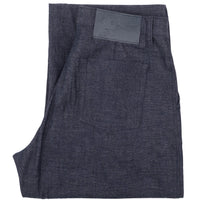Pleated Trouser - 10oz Rinsed Denim - Indigo