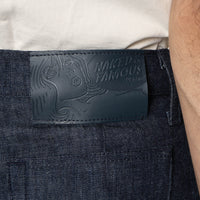 Pleated Trouser - 10oz Rinsed Denim - Indigo