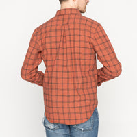 Easy Shirt - Big Slub Check Flannel - Red