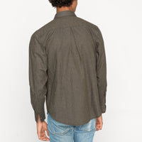 Easy Shirt - Melange Soft Twill - Deep Forest