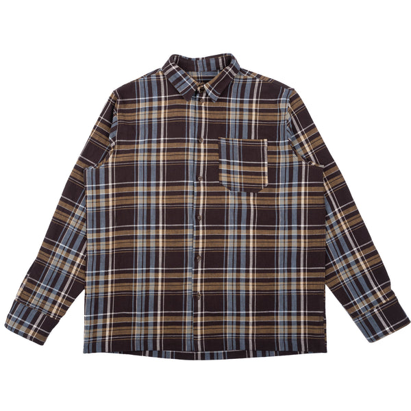 True Shirt - Slub Yarn Flannel - Navy