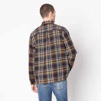 True Shirt - Slub Yarn Flannel - Navy
